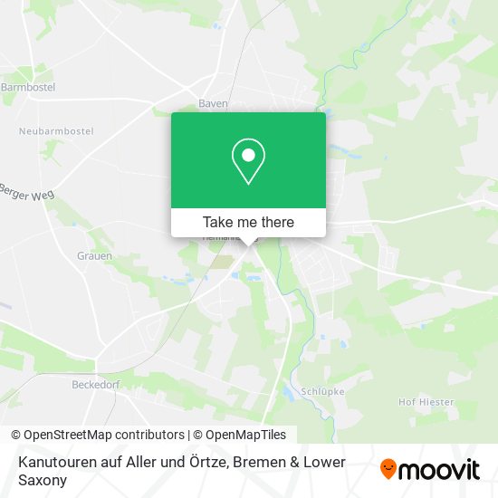 Kanutouren auf Aller und Örtze map