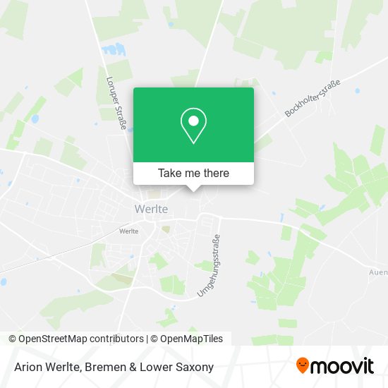 Arion Werlte map