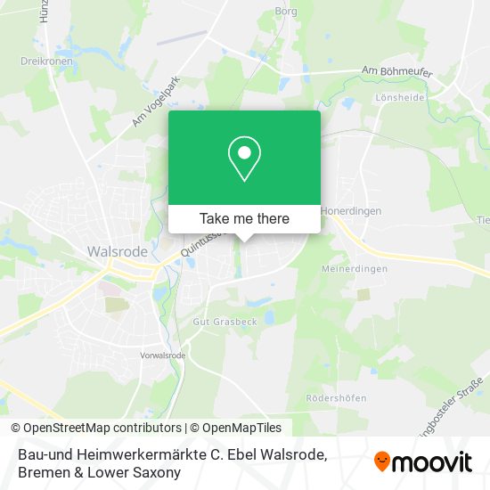 Bau-und Heimwerkermärkte C. Ebel Walsrode map