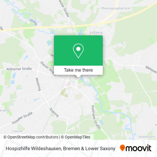 Hospizhilfe Wildeshausen map