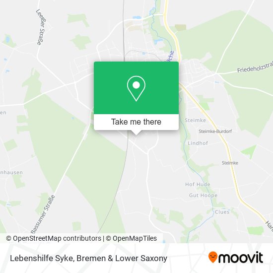 Lebenshilfe Syke map