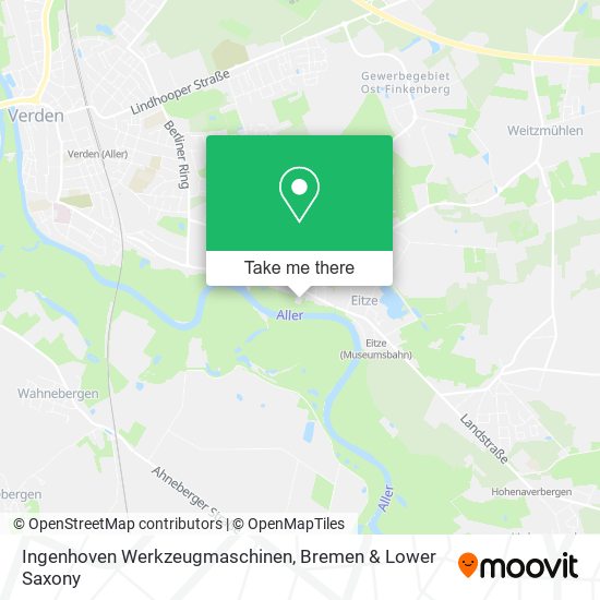 Ingenhoven Werkzeugmaschinen map