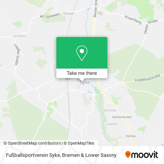 Fußballsportverein Syke map