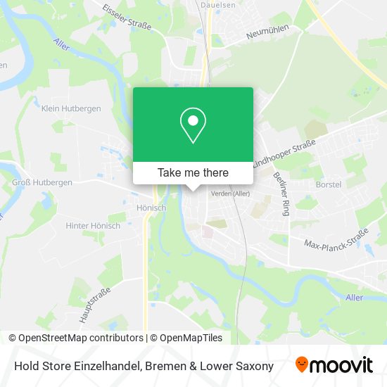 Hold Store Einzelhandel map