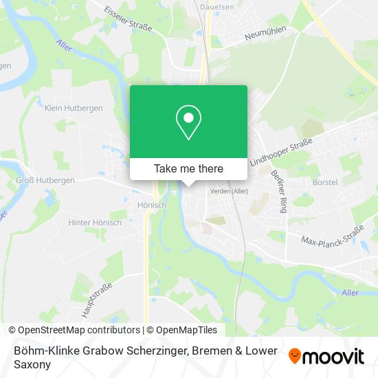 Böhm-Klinke Grabow Scherzinger map