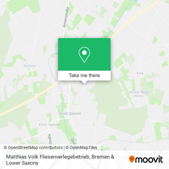 Matthias Volk Fliesenverlegebetrieb map