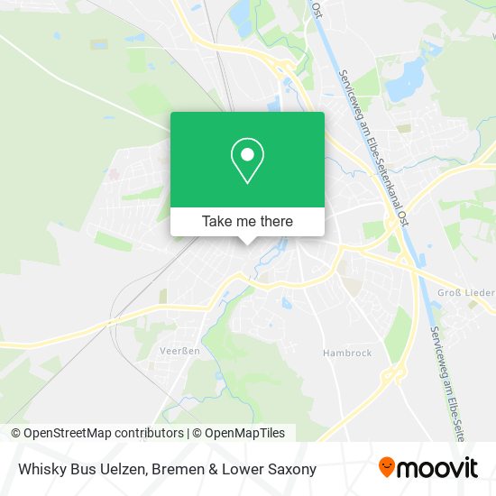 Whisky Bus Uelzen map