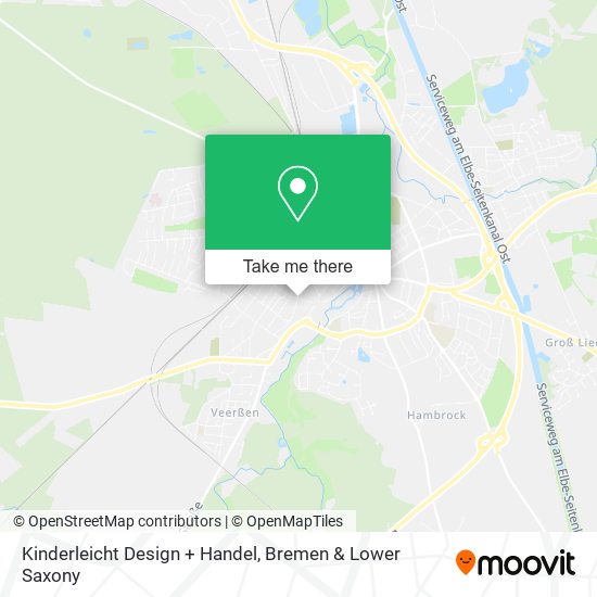 Kinderleicht Design + Handel map