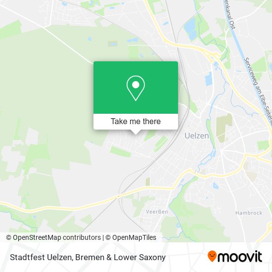 Stadtfest Uelzen map