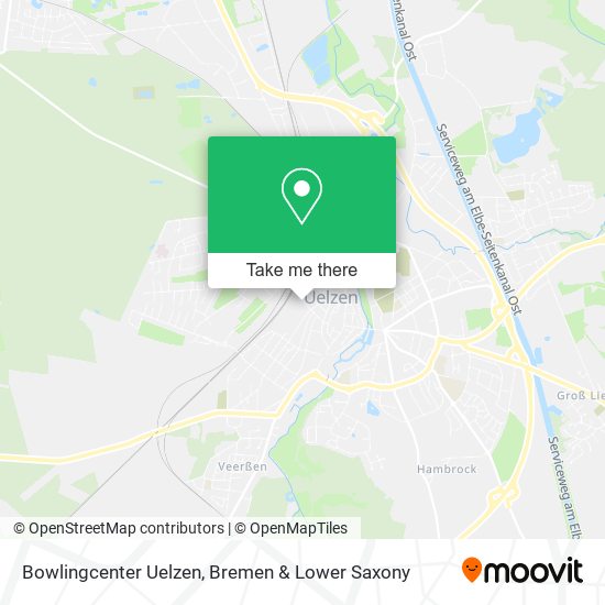 Bowlingcenter Uelzen map