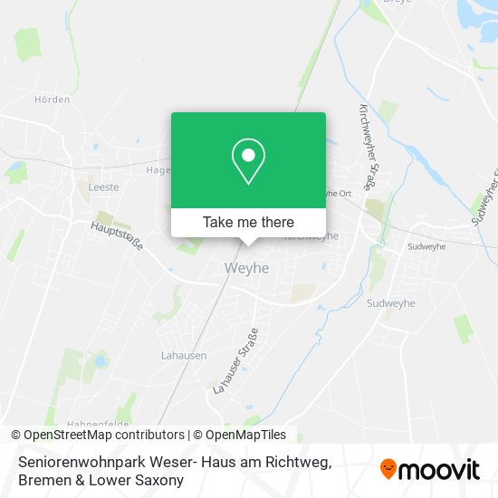 Seniorenwohnpark Weser- Haus am Richtweg map