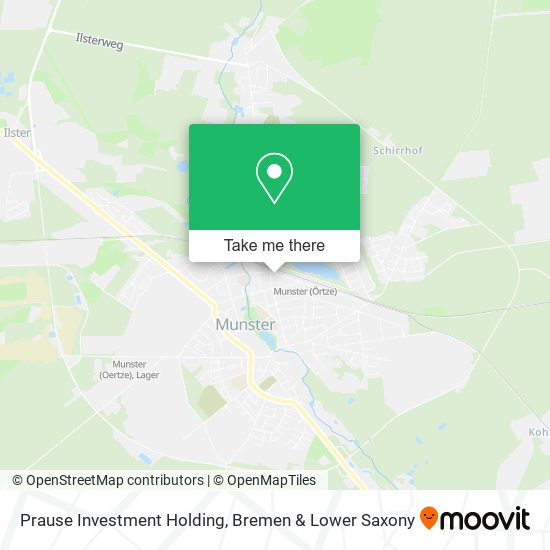 Prause Investment Holding map