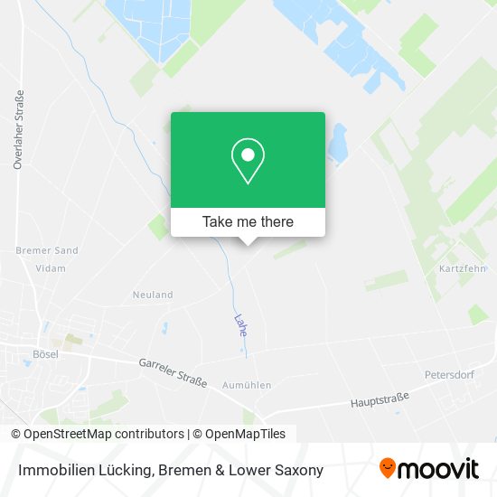 Immobilien Lücking map