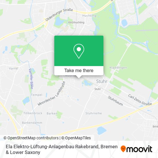 Ela Elektro-Lüftung-Anlagenbau Rakebrand map