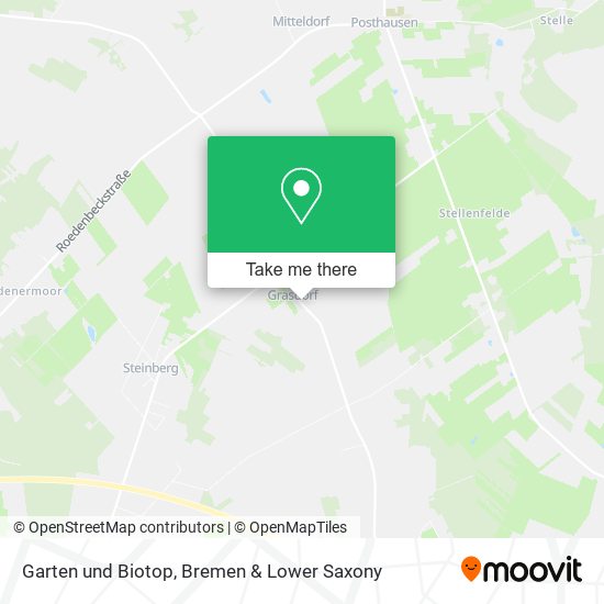 Garten und Biotop map