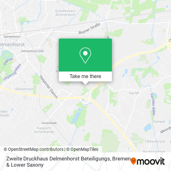 Zweite Druckhaus Delmenhorst Beteiligungs map