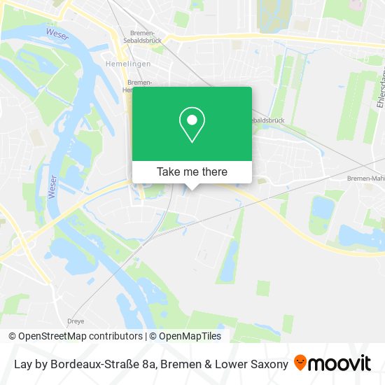 Lay by Bordeaux-Straße 8a map