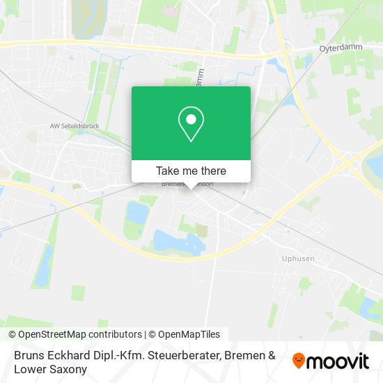Bruns Eckhard Dipl.-Kfm. Steuerberater map