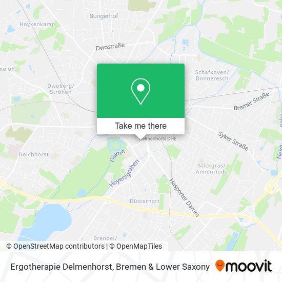 Карта Ergotherapie Delmenhorst