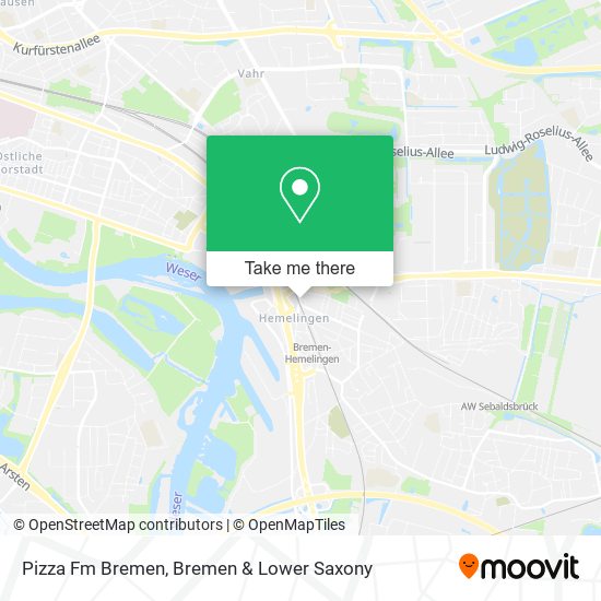 Карта Pizza Fm Bremen