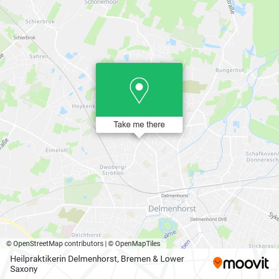 Heilpraktikerin Delmenhorst map