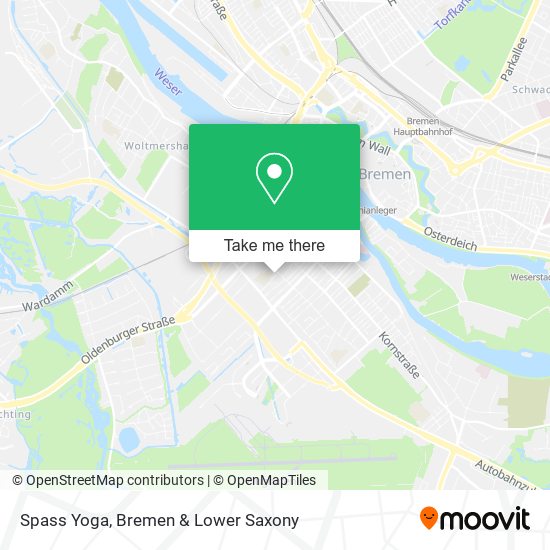 Spass Yoga map