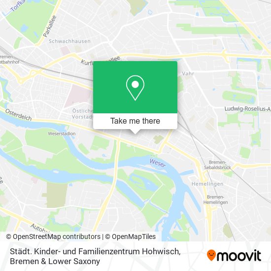 Städt. Kinder- und Familienzentrum Hohwisch map