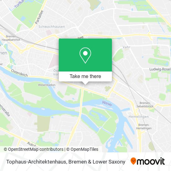 Карта Tophaus-Architektenhaus