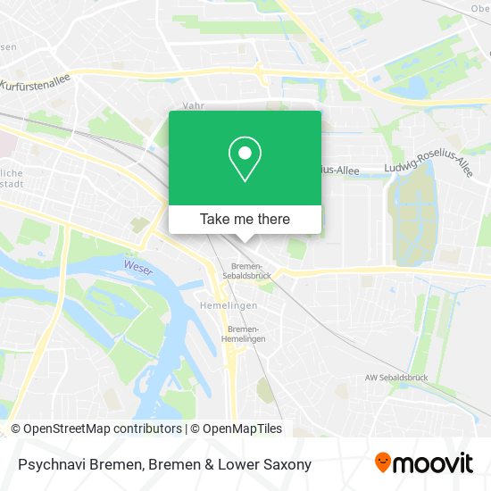 Карта Psychnavi Bremen