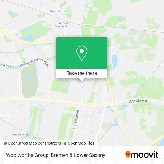 Woolworths Group map