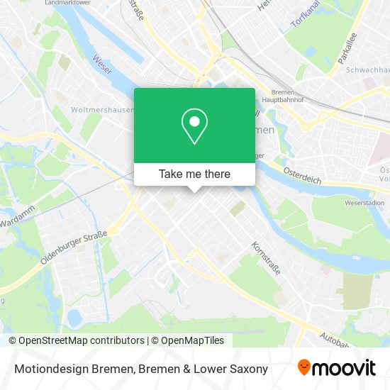 Карта Motiondesign Bremen