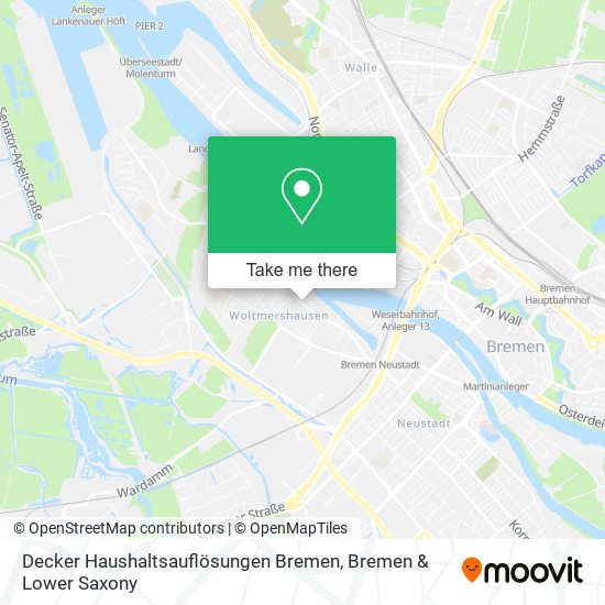 Decker Haushaltsauflösungen Bremen map