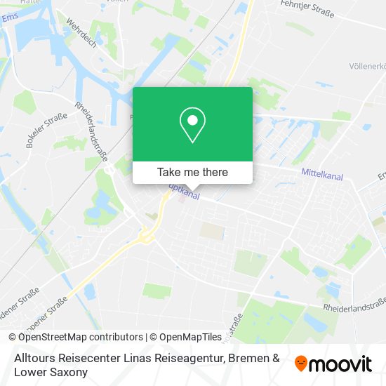 Alltours Reisecenter Linas Reiseagentur map