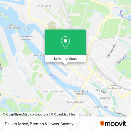 Pallets Move map