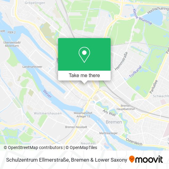 Schulzentrum Ellmerstraße map