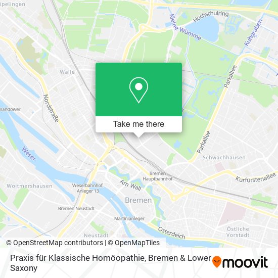 Praxis für Klassische Homöopathie map