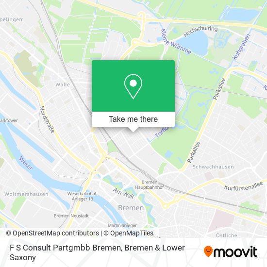 F S Consult Partgmbb Bremen map