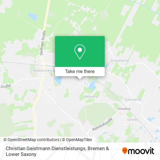 Christian Geistmann Dienstleistungs map