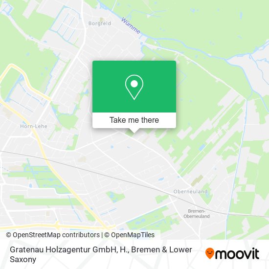 Gratenau Holzagentur GmbH, H. map
