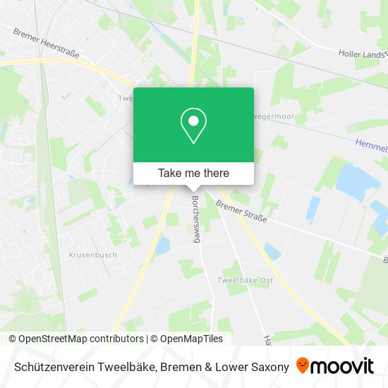 Schützenverein Tweelbäke map
