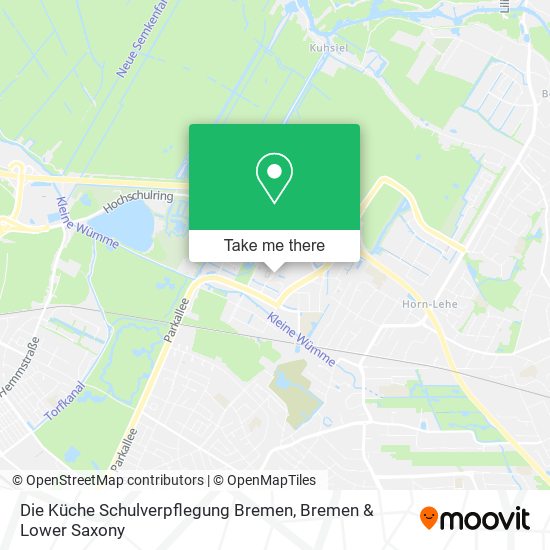 Die Küche Schulverpflegung Bremen map