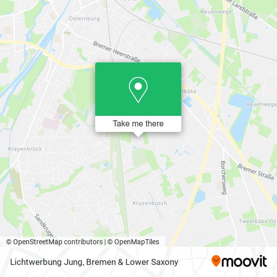 Lichtwerbung Jung map