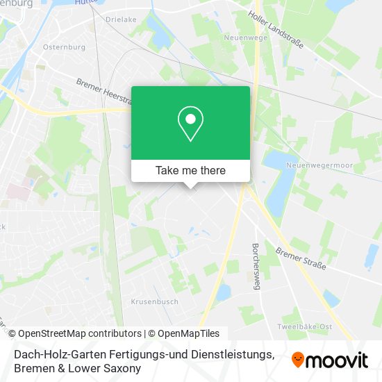 Dach-Holz-Garten Fertigungs-und Dienstleistungs map