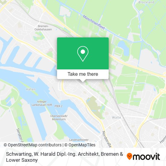 Schwarting, W. Harald Dipl.-Ing. Architekt map