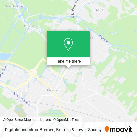 Digitalmanufaktur Bremen map