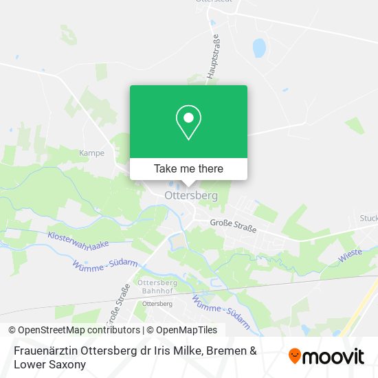 Карта Frauenärztin Ottersberg dr Iris Milke