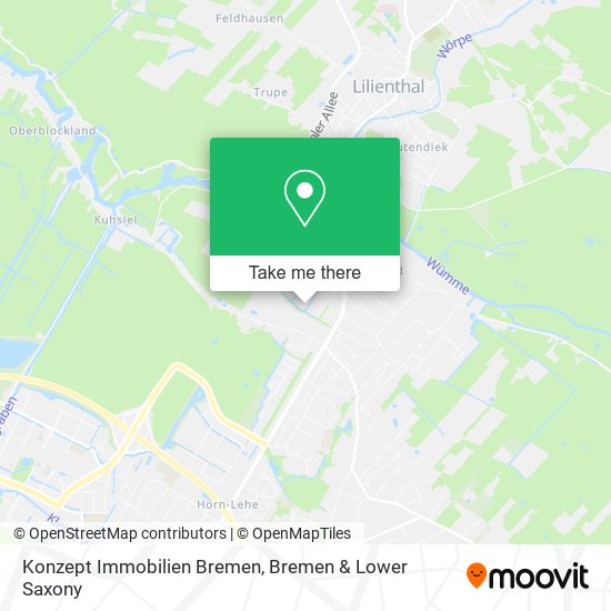 Карта Konzept Immobilien Bremen