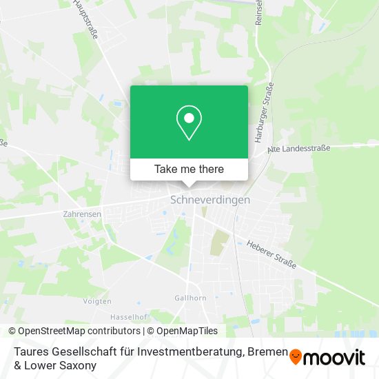 Taures Gesellschaft für Investmentberatung map