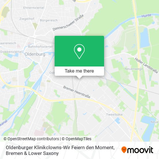 Oldenburger Klinikclowns-Wir Feiern den Moment map