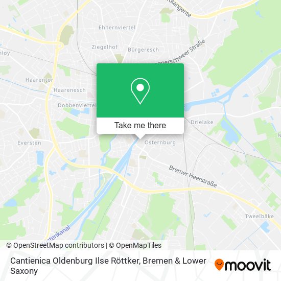 Cantienica Oldenburg Ilse Röttker map